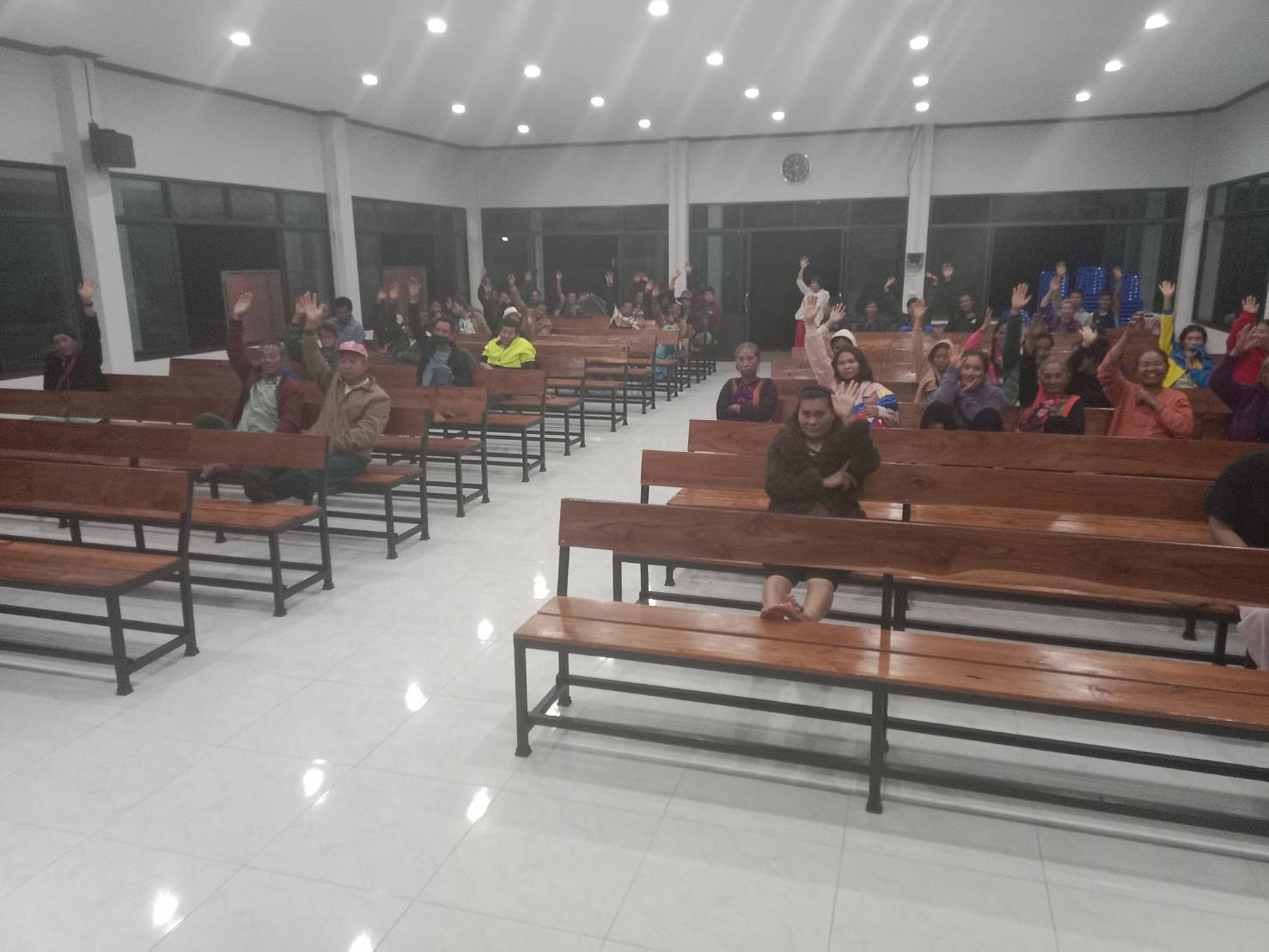 พช. ปางมะผ้า ลงพื้นที่ติดตามโครงการ กข.คจ. บ้านกื้ดสามสิบ