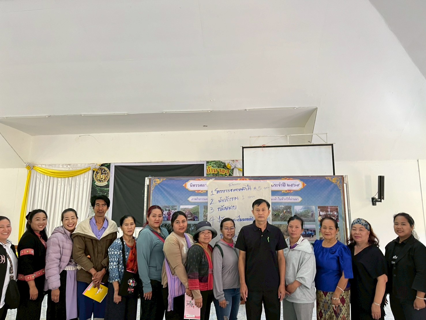 🔆พช.ปางมะผ้า ดำเนินโครงการสร้างความมั่นคงทางอาชีพและรายได้ กิจกรรมประชุมส่งเสริมการบูรณาการกลไกการขับเคลื่อนการขจัดความยากจน TP MAP🔆