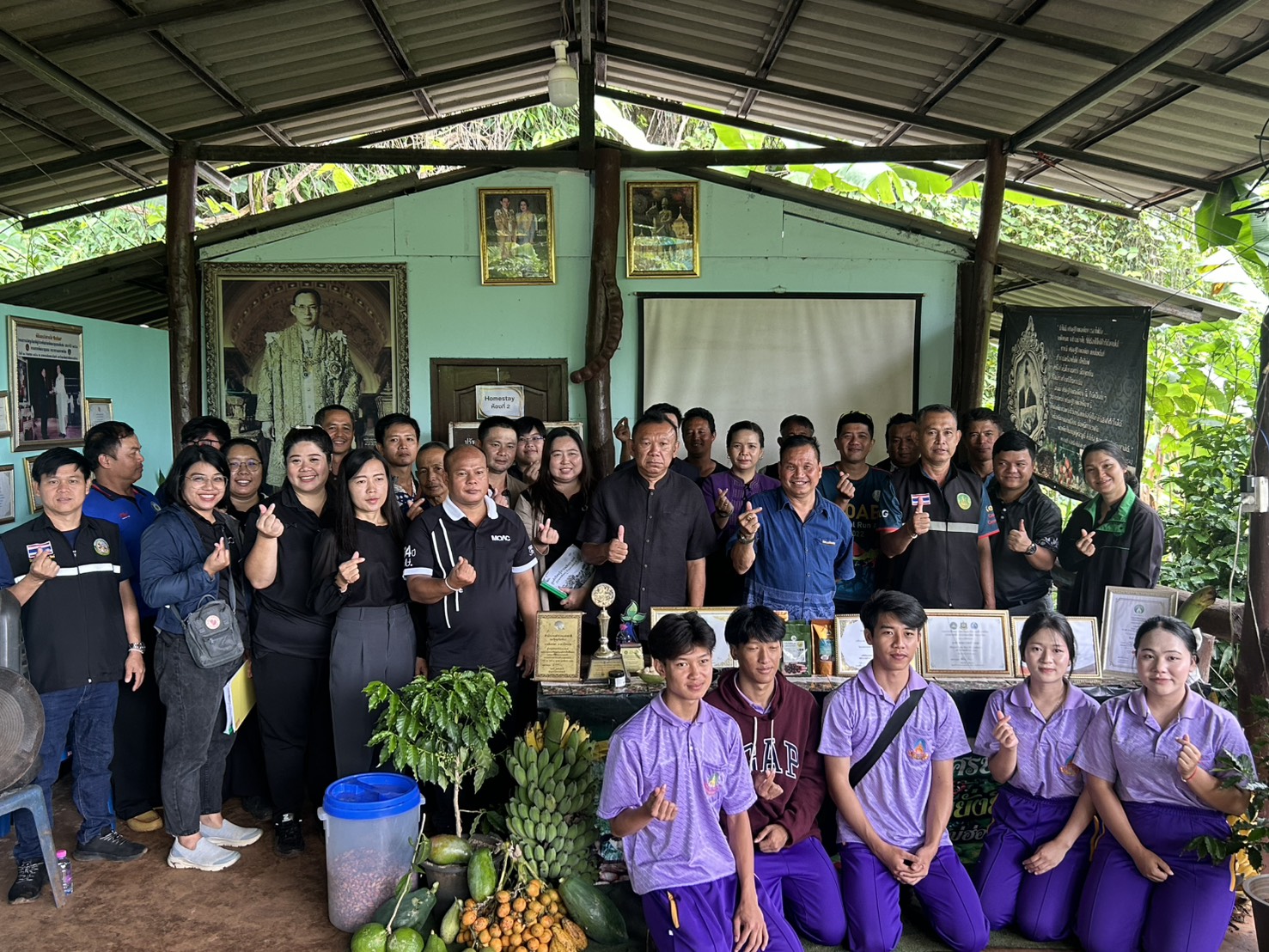 ⭐️สพอ.ปางมะผ้า ร่วมกิจกรรมคัดเลือกศูนย์เรียนรู้การเพิ่มประสิทธิภาพการผลิตสินค้าเกษตร (ศพก.) ดีเด่นจังหวัดแม่ฮ่องสอน ประจำปี 2569