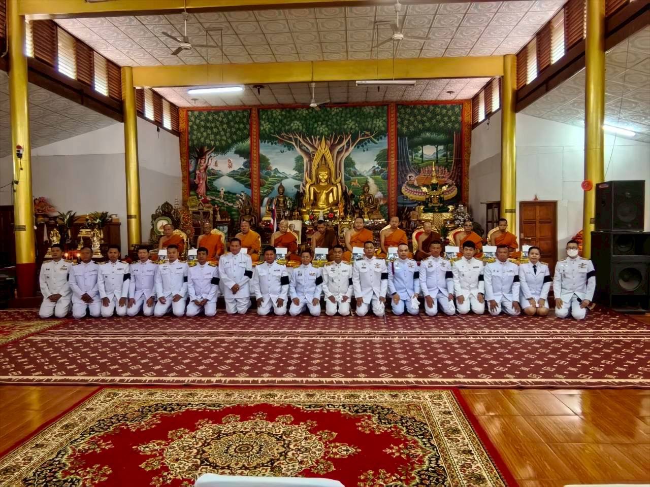 🍃พช.ปางมะผ้า ร่วมพิธีเจริญพระพุทธมนต์และทำบุญตักบาตรถวายพระกุศล เนื่องในโอกาสฉลองพระชนมายุ 99 พรรษา สมเด็จพระสังฆราช