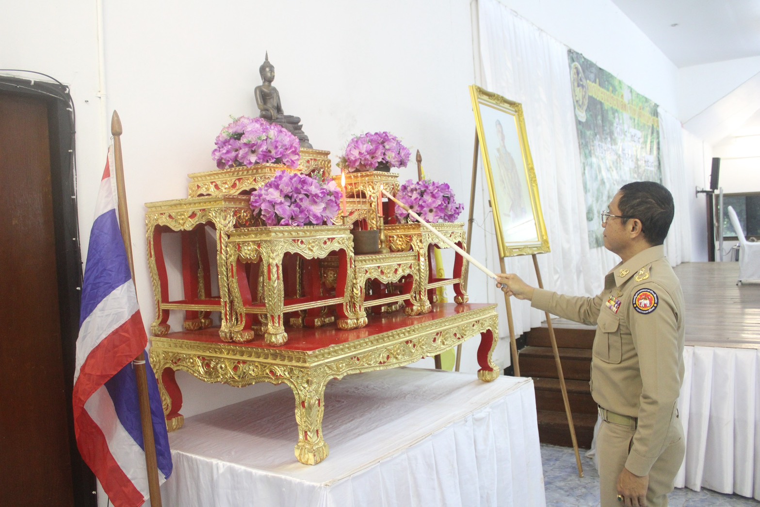 ✨สพอ.ปางมะผ้า เข้าร่วมประชุมกำนัน ผู้ใหญ่บ้าน ฯลฯ ประจำเดือนกันยายน 2569